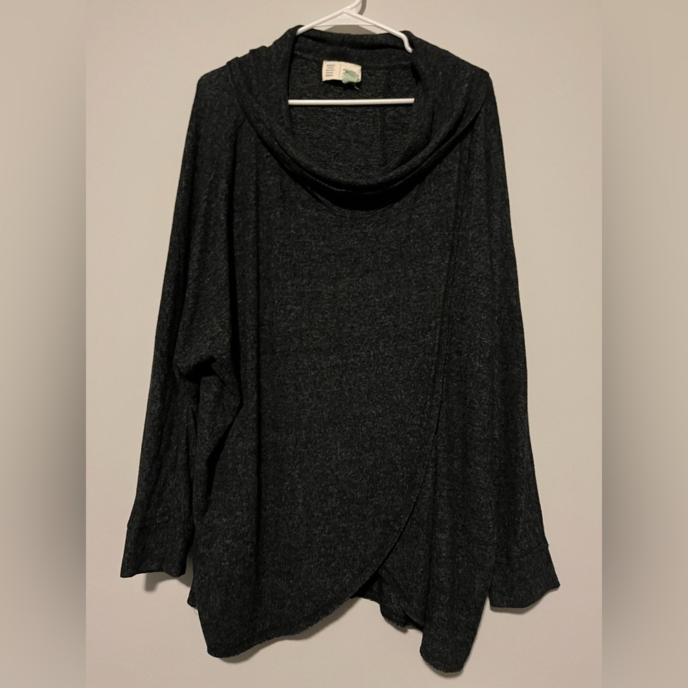 Anthropologie Light Grey Sweater XL